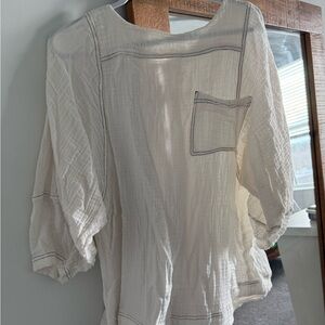 Free People Fernanda Tunic - White